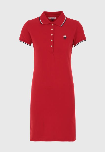 Vestido Rojo-Blanco-Azul Navy US POLO ASSN