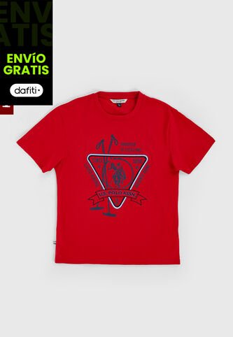 Camiseta U.S. POLO ASSN. Rojo US Polo Assn