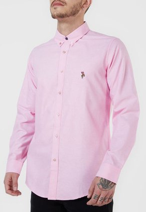 Camisa Rosa Us Polo Assn