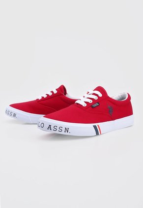 Tenis Lifestyle Rojo-Blanco-Azul Us Polo Assn