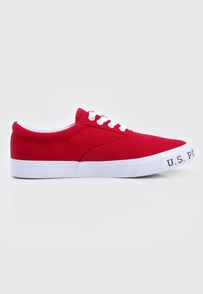 Tenis Lifestyle Rojo-Blanco-Azul Us Polo Assn