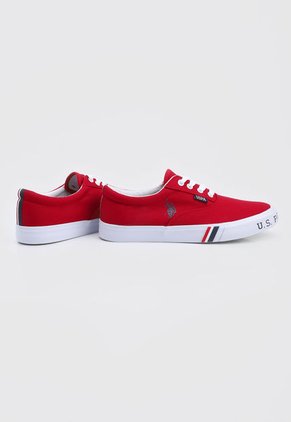 Tenis Lifestyle Rojo-Blanco-Azul Us Polo Assn