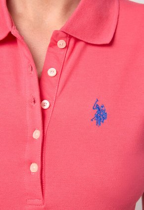 Vestido U.S. POLO ASSN. Salmón