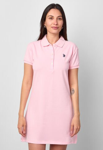 Vestido U.S. POLO ASSN. Rosa US Polo Assn