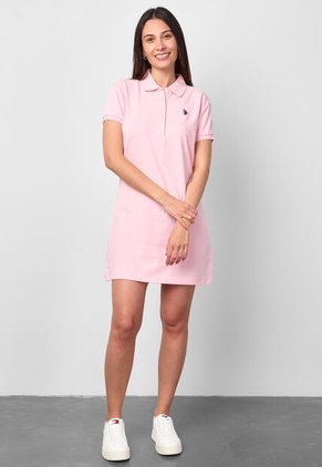 Vestido U.S. POLO ASSN. Rosa