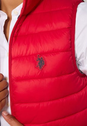 Chaleco Acolchado U.S. POLO ASSN. Rojo