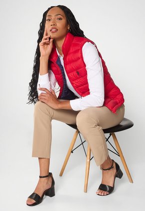 Chaleco Acolchado U.S. POLO ASSN. Rojo