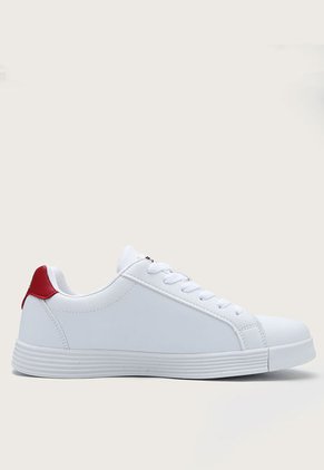 Tenis Lifestyle Blanco-Rojo-Azul Navy Us Polo Assn