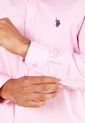 Camisa Rosa Us Polo Assn de US Polo Assn