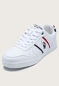 Tenis Lifestyle Blanco-Azul-Rojo Us Polo Assn de US Polo Assn