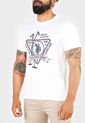 Camiseta Blanco-Azul-Rojo Us Polo Assn de US Polo Assn