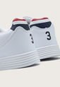 Tenis Lifestyle Blanco-Azul-Rojo Us Polo Assn de US Polo Assn