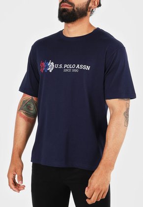 Camiseta Azul-Blanco-Rojo Us Polo Assn