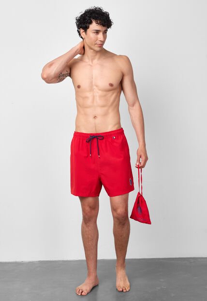 Traje de Baño U.S. POLO ASSN. Rojo