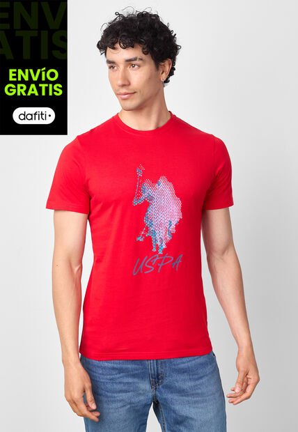 Camiseta U.S. POLO ASSN. Rojo
