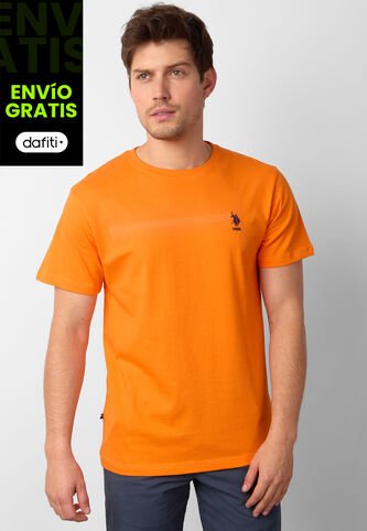 Camiseta U.S. POLO ASSN. Naranja US Polo Assn