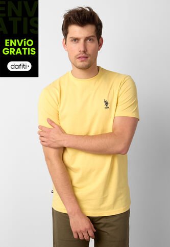 Camiseta U.S. POLO ASSN. Amarillo US Polo Assn