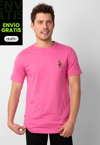 Camiseta U.S. POLO ASSN. Rosa US Polo Assn