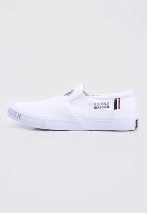Tenis Lifestyle Blanco-Gris-Azul Us Polo Assn