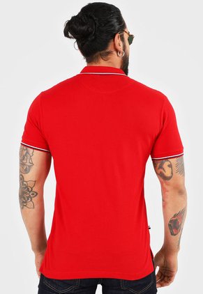 Polo Rojo-Blanco-Azul Us Polo Assn