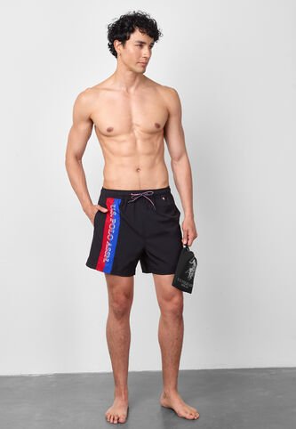 Traje de Baño U.S. POLO ASSN. Negro US Polo Assn