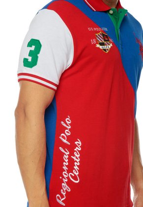 Polo Azul-Rojo-Verde-Blanco US Polo Assn
