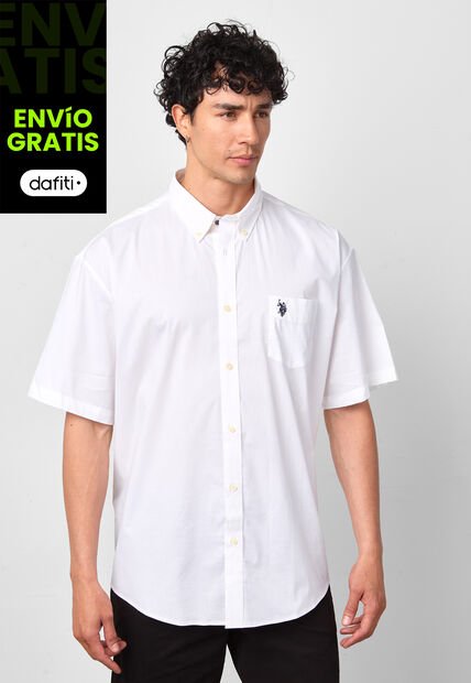 Camisa U.S. POLO ASSN. Blanco