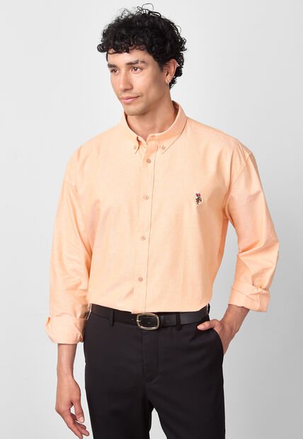 Camisa U.S. POLO ASSN. Naranja