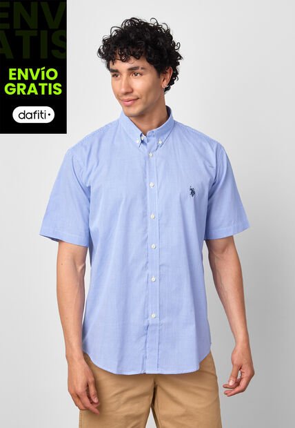 Camisa U.S. POLO ASSN. Azul