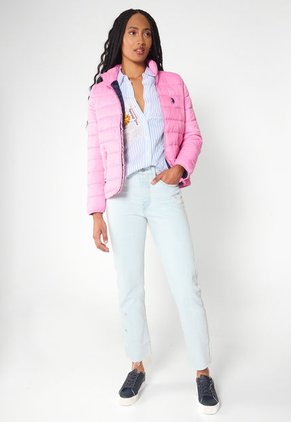 Chaqueta Alcolchada U.S. POLO ASSN. Rosa