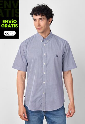 Camisa U.S. POLO ASSN. Azul Oscuro US Polo Assn