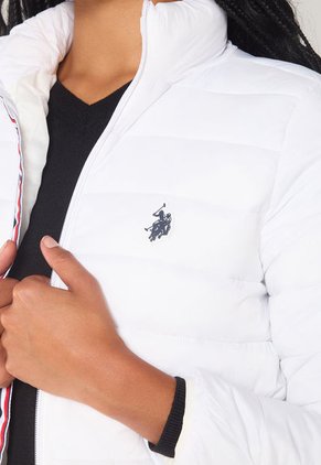 Chaqueta Acolchada U.S. POLO ASSN. Blanco