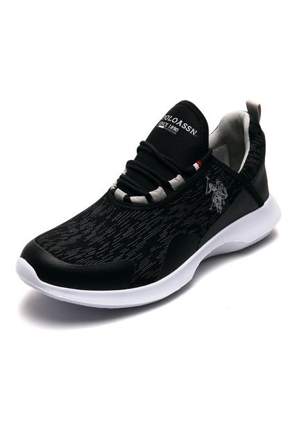 Tenis Lifestyle Negro-Blanco Us Polo Assn
