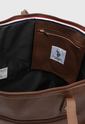 Bolso U.S. POLO ASSN. Marrón