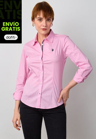 Camisa U.S. POLO ASSN. Rosa US Polo Assn