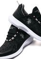 Tenis Lifestyle Negro-Blanco Us Polo Assn de US Polo Assn