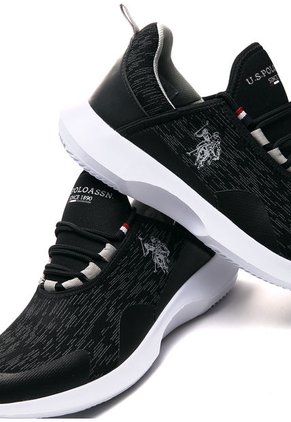 Tenis Lifestyle Negro-Blanco Us Polo Assn