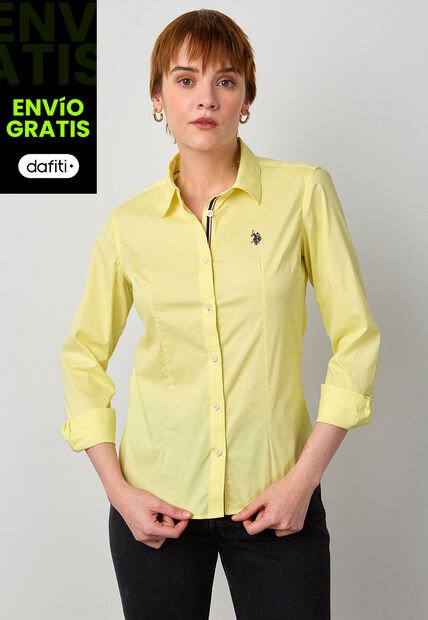 Camisa U.S. POLO ASSN. Amarillo
