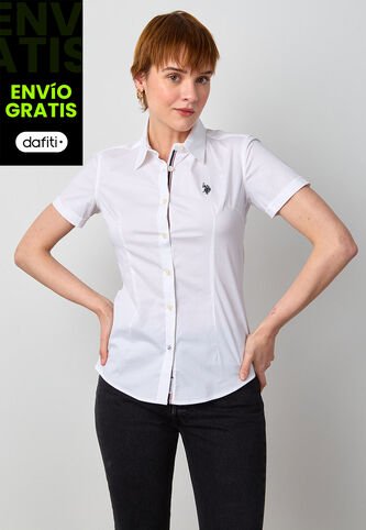 Camisa U.S. POLO ASSN. Blanco US Polo Assn