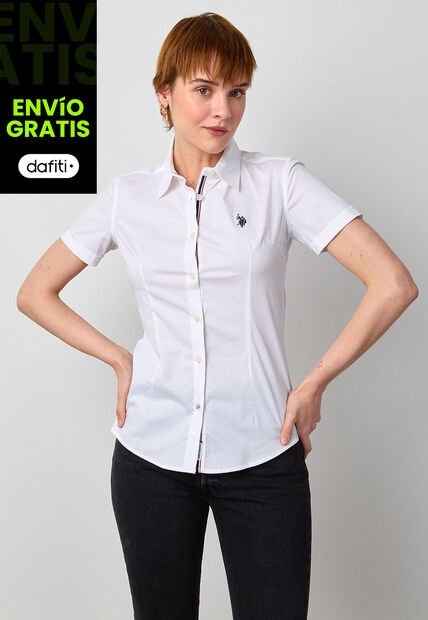 Camisa U.S. POLO ASSN. Blanco