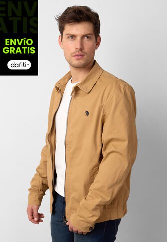  Chaqueta U.S. POLO ASSN. Camel US Polo Assn