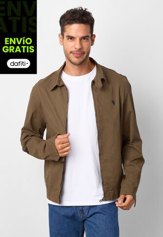Chaqueta U.S. POLO ASSN. Verde Oliva US Polo Assn