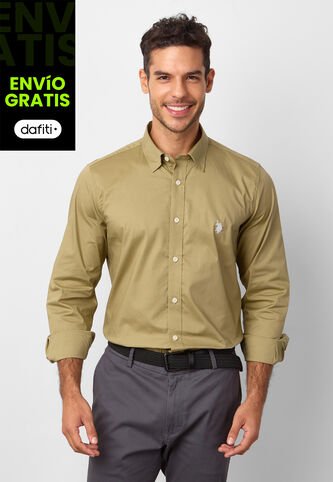 Camisa U.S. POLO ASSN. Verde Oliva US Polo Assn