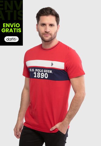 Camiseta U.S. POLO ASSN. Rojo US Polo Assn