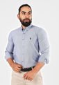 Camisa Azul Us Polo Assn de US Polo Assn