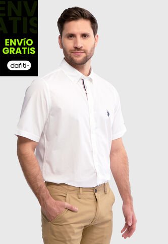 Camisa U.S. POLO ASSN. Blanco US Polo Assn