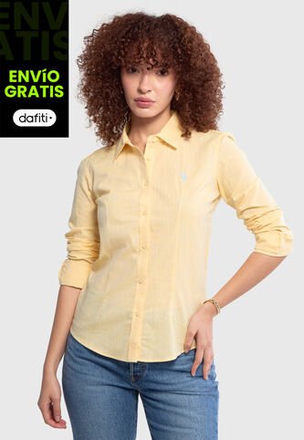 Camisa U.S. POLO ASSN. Amarillo US Polo Assn