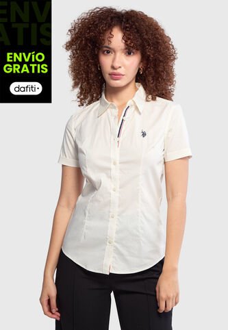 Camisa U.S. POLO ASSN. Marfil US Polo Assn