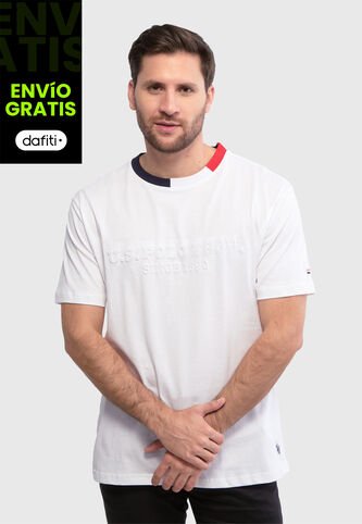 Camiseta U.S. POLO ASSN. Blanco US Polo Assn