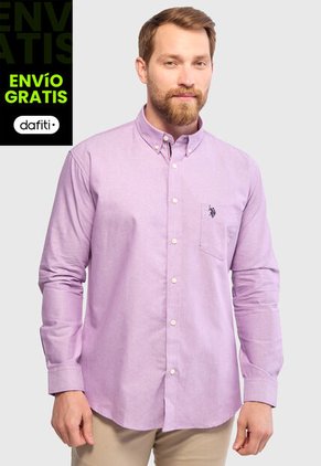 Camisa U.S. POLO ASSN. Violeta